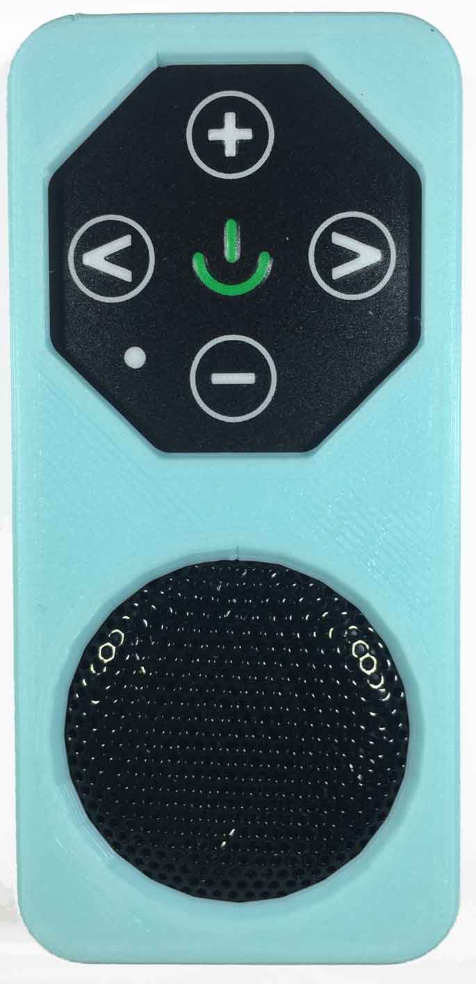 SeedPlayer solar player, mint blue