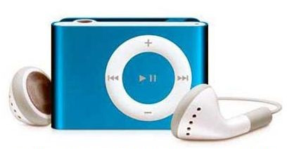 Inexpensive offshore player with earbuds