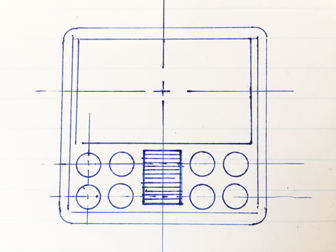 Sketch of possible player design
